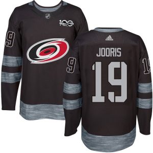 Herren Carolina Hurricanes Eishockey Trikot Josh Jooris #19 Premier Schwarz 1917-2017 100th Anniversary